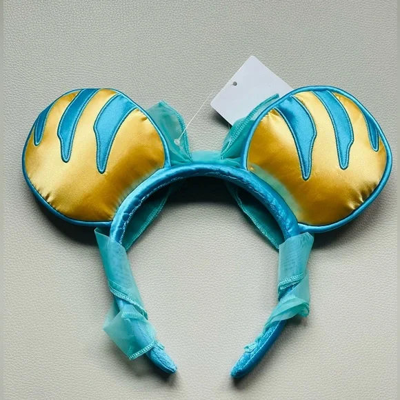 Tokyo Disney 💫 Resort Ears, Themed for Flounder- Adorable Disney Mouse Headband - Picture 3 of 5